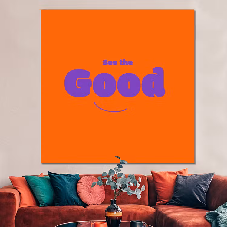 Forex - See the good - Paars - Oranje - Smiley — 3