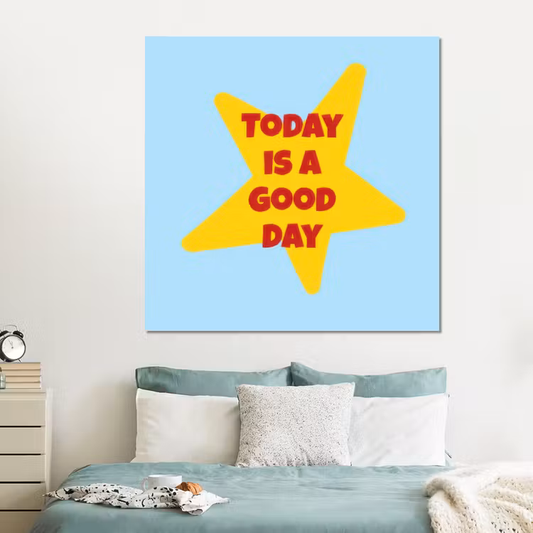 Forex - Ster - Today is a good day - Blauw — 2