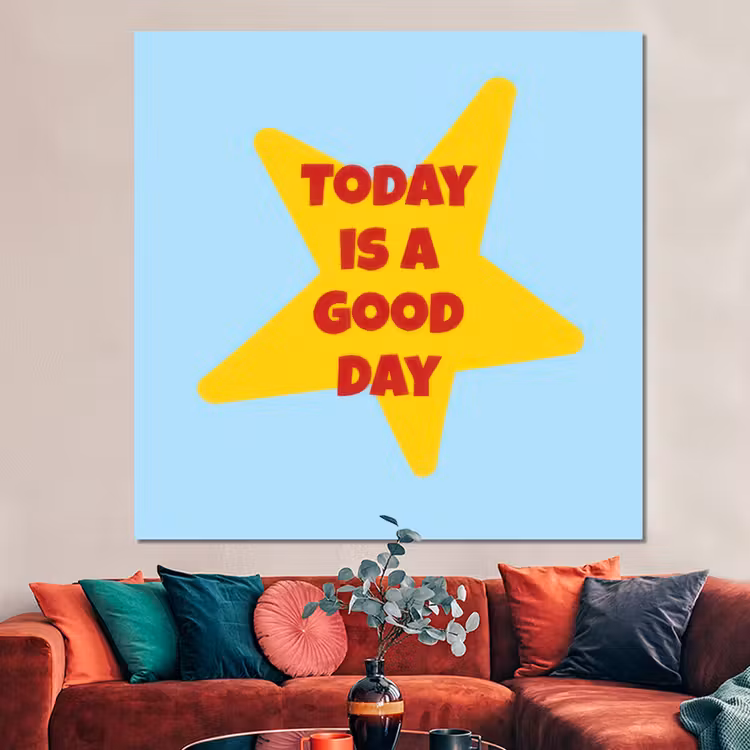Forex - Ster - Today is a good day - Blauw — 3