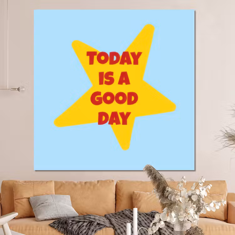Forex - Ster - Today is a good day - Blauw — 4