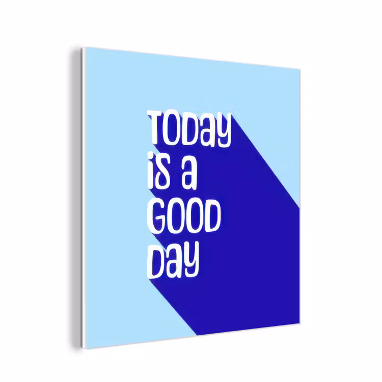 Forex - Today is a good day - Blauw - Schaduw — 1
