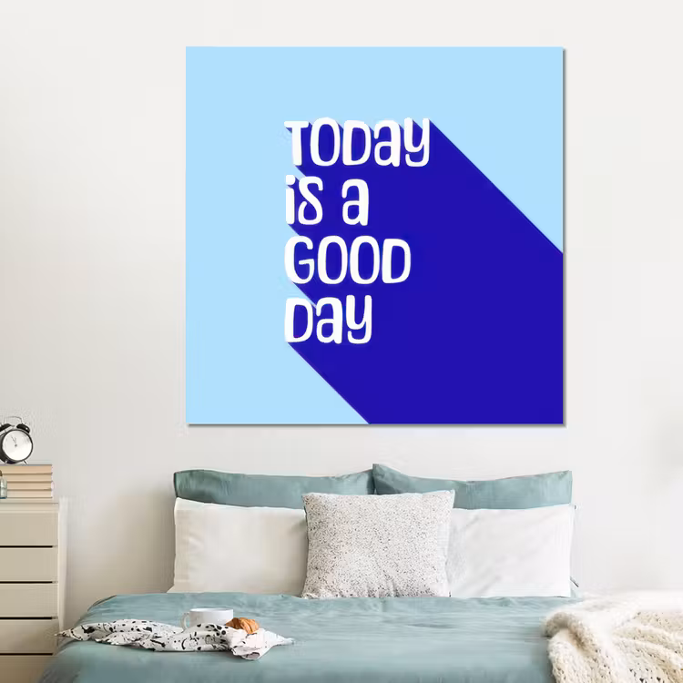 Forex - Today is a good day - Blauw - Schaduw — 2