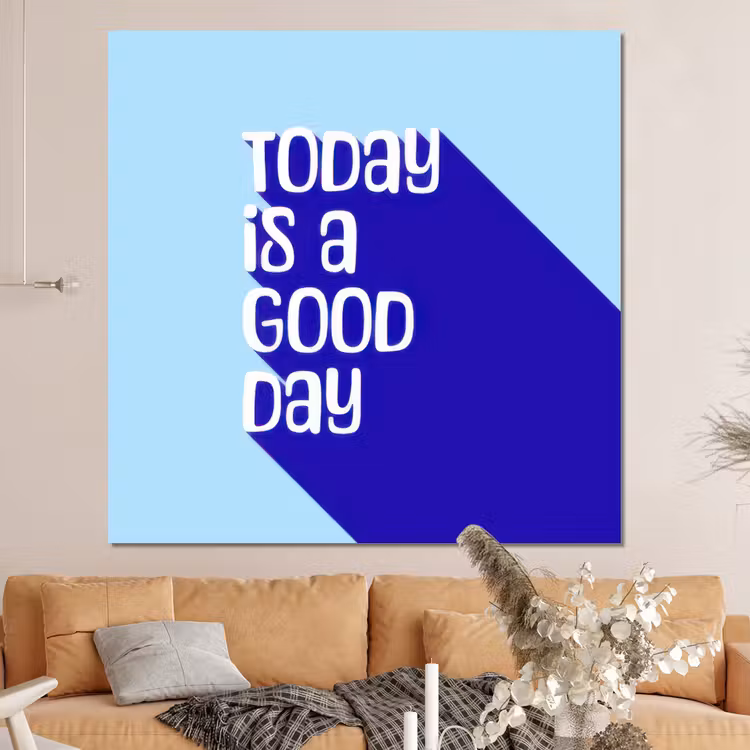 Forex - Today is a good day - Blauw - Schaduw — 4