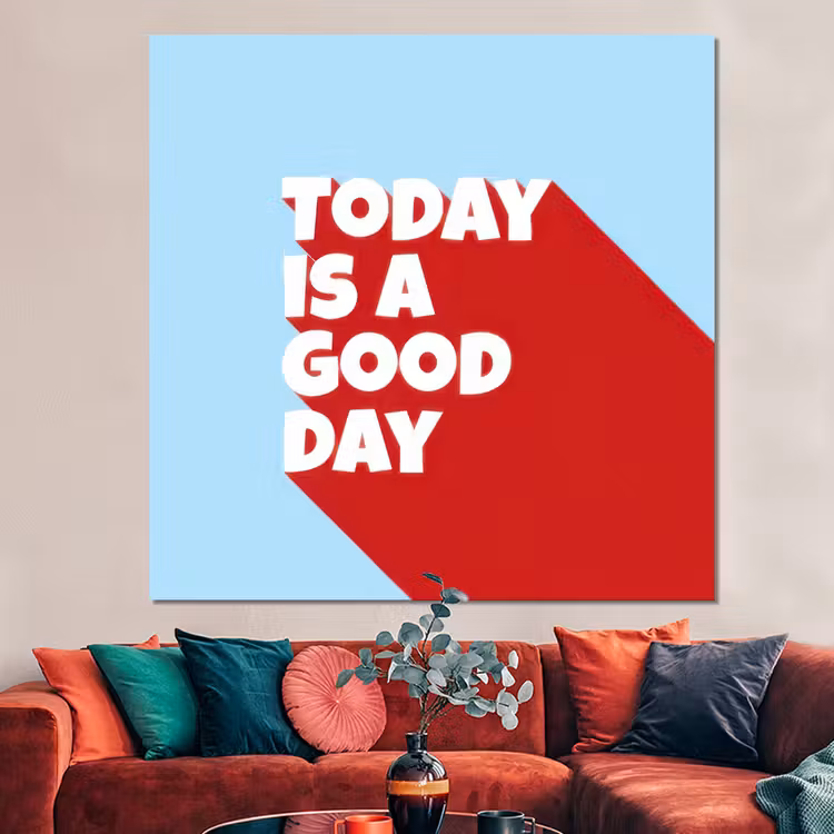 Forex - Today is a good day - Rood - lichtblauw — 3