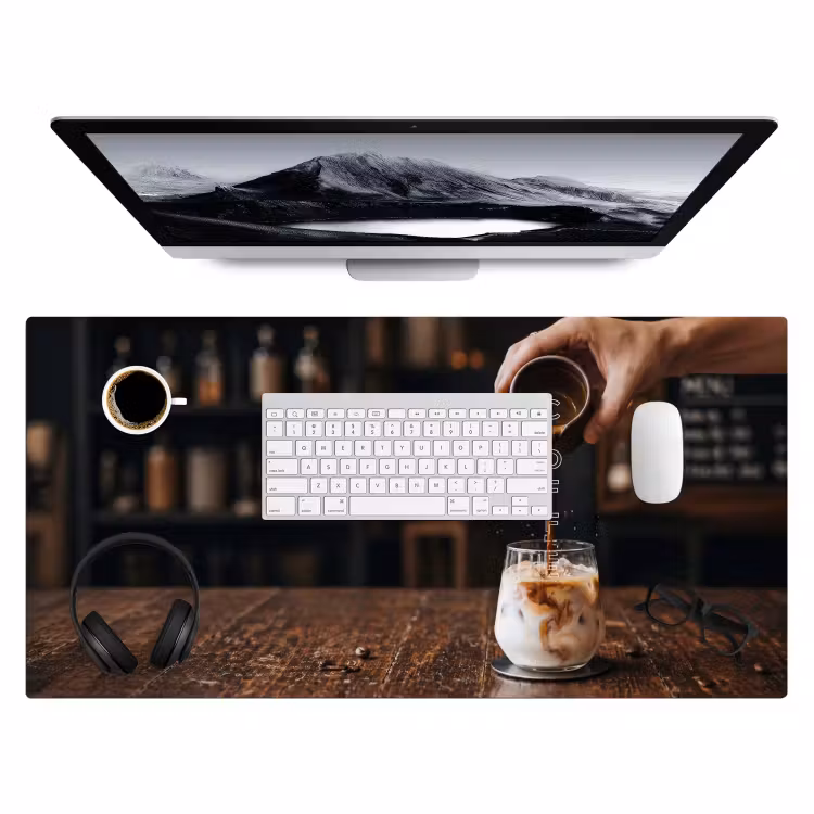 Bureau onderlegger - Ijskoffie met Melk — 4