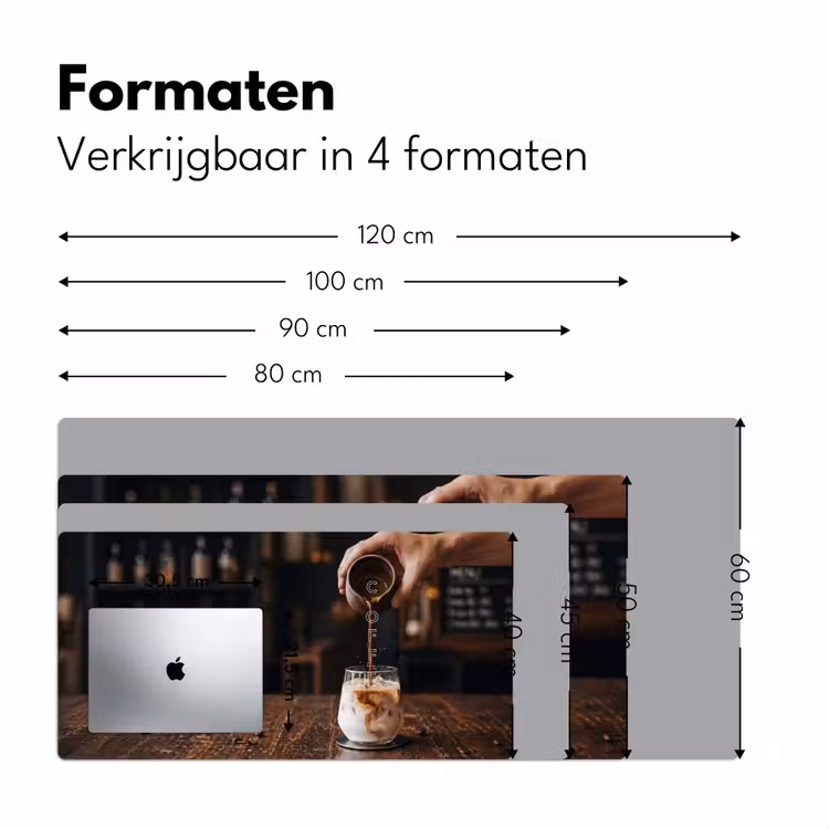Bureau onderlegger - Ijskoffie met Melk — 8