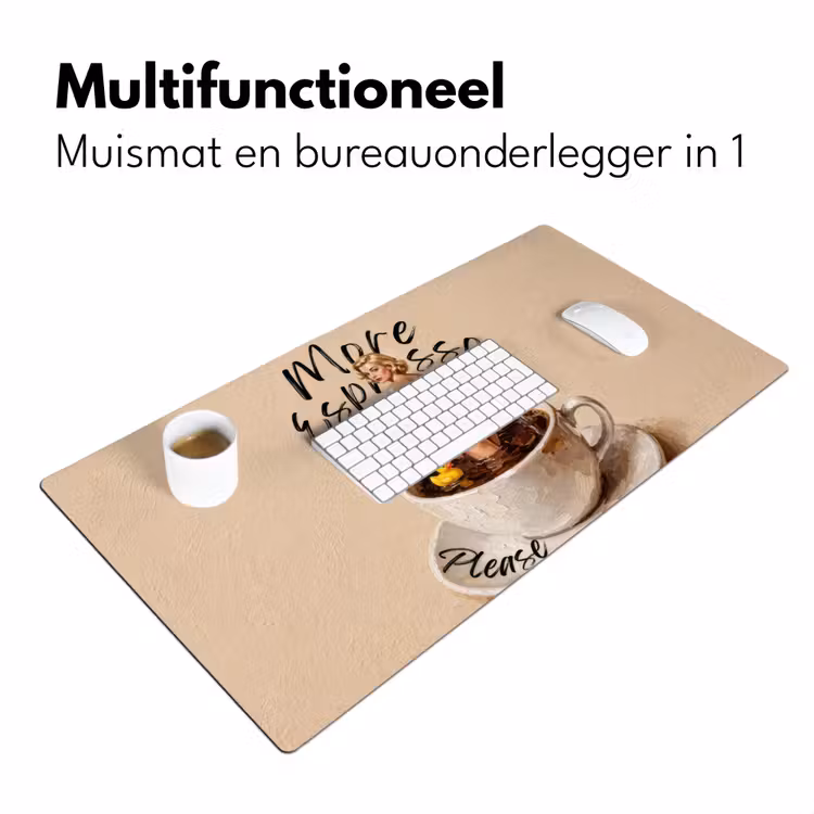 Bureau onderlegger - Pin Up Koffiekopje Badeend — 7