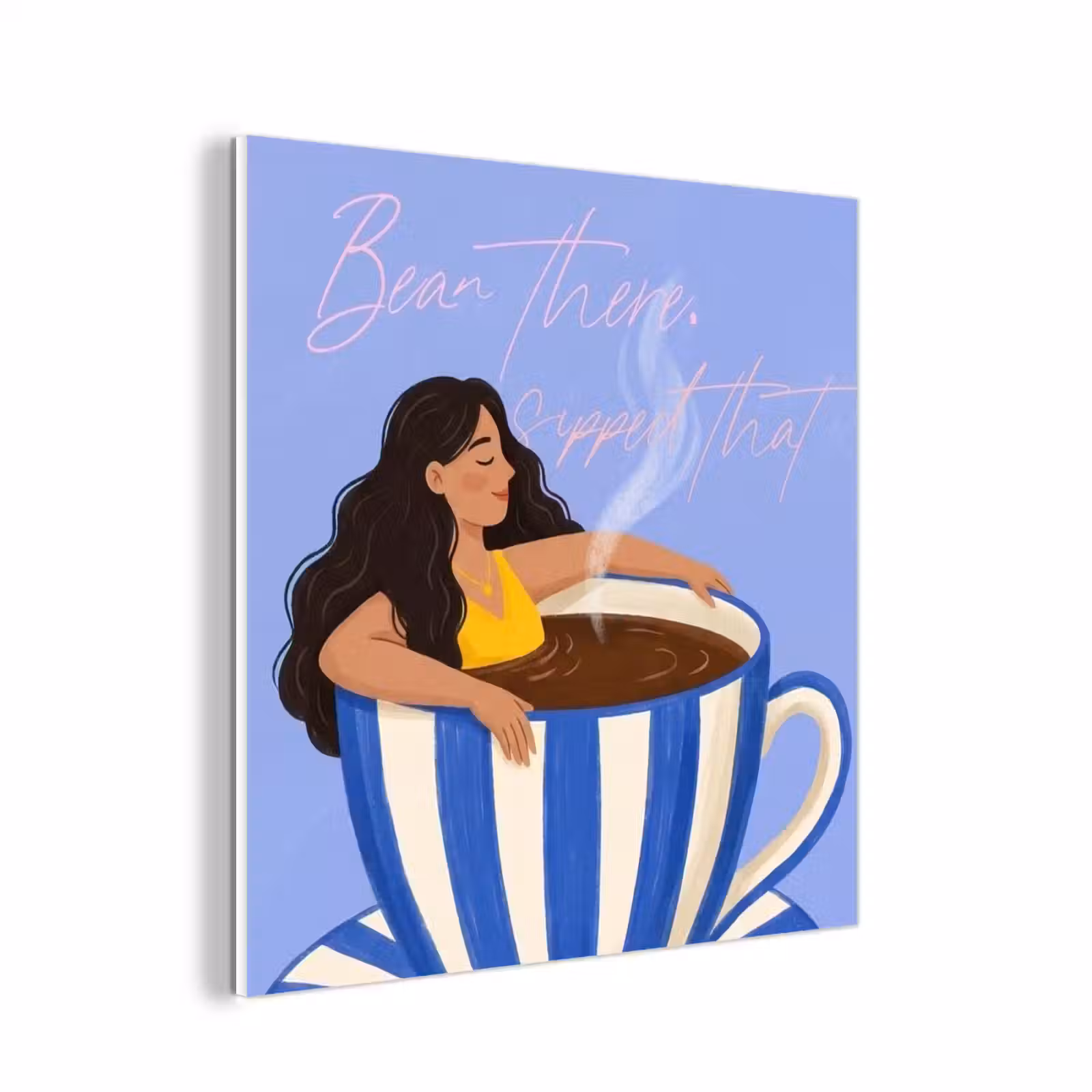 Forex - Mok - Koffie - Vrouw - Paars — 1