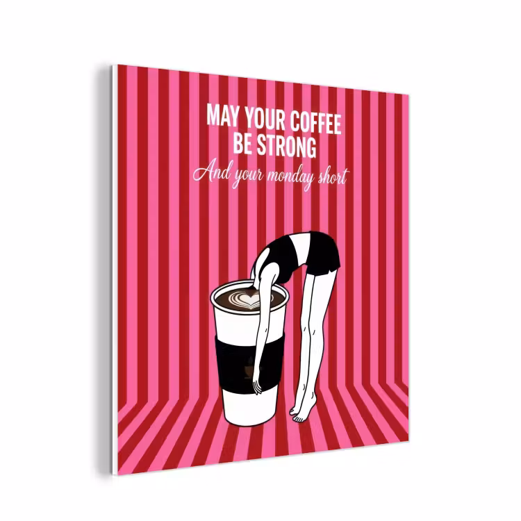 Forex - Roze - Strepen - Koffie - Maandag — 1