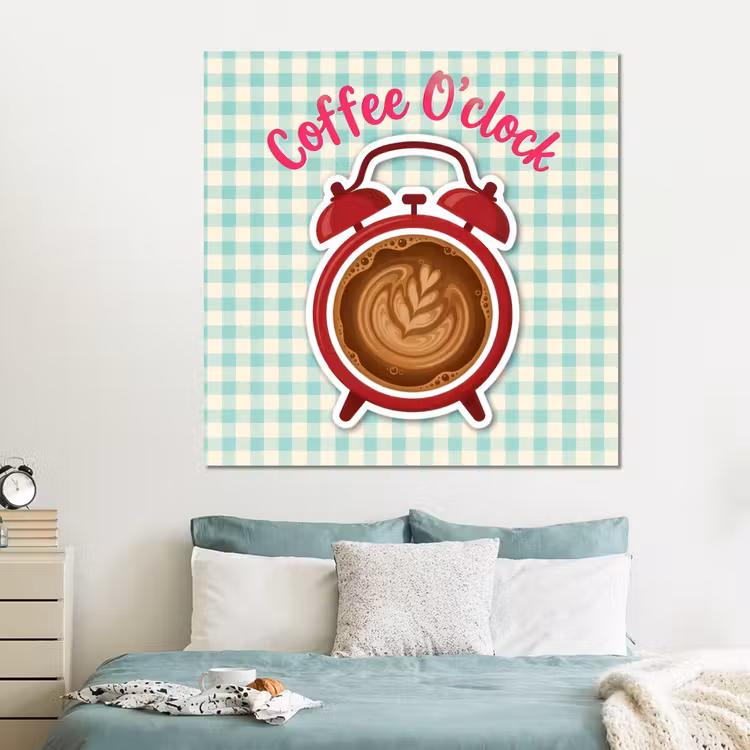 Forex - Koffie - Klok - Groen — 2