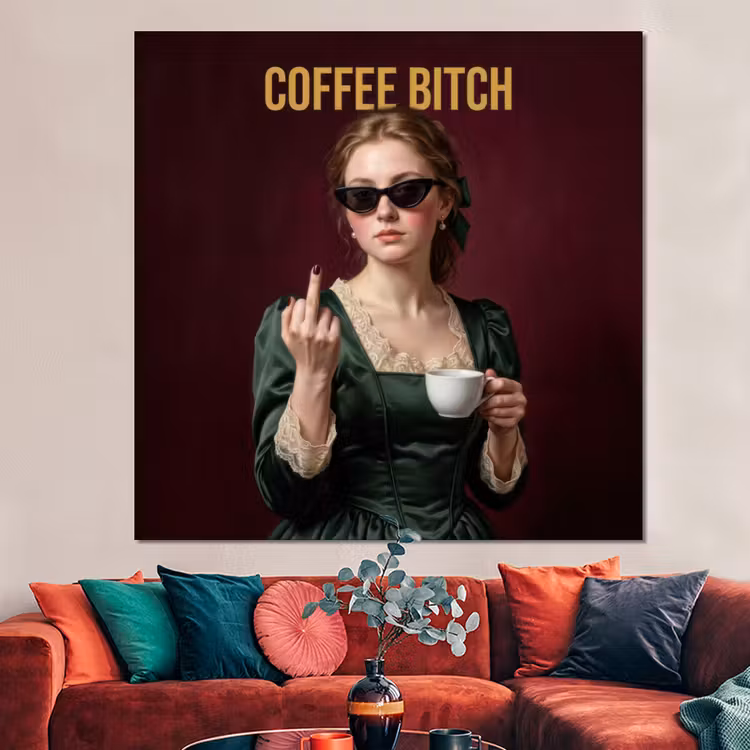 Forex - Koffie - Vrouw - Middelvinger — 3