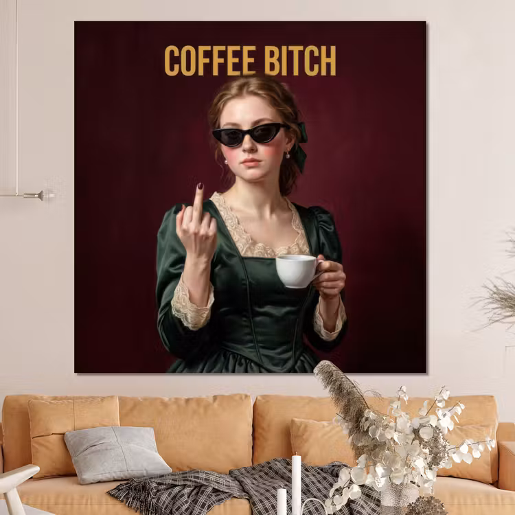 Forex - Koffie - Vrouw - Middelvinger — 4