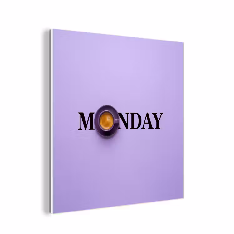 Forex - Maandag - Mok - Koffie - Paars — 1
