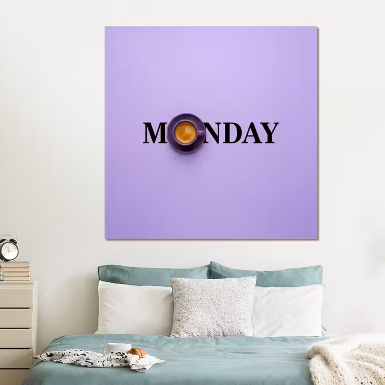 Forex - Maandag - Mok - Koffie - Paars — 2
