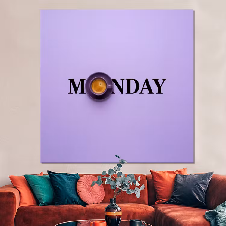 Forex - Maandag - Mok - Koffie - Paars — 3