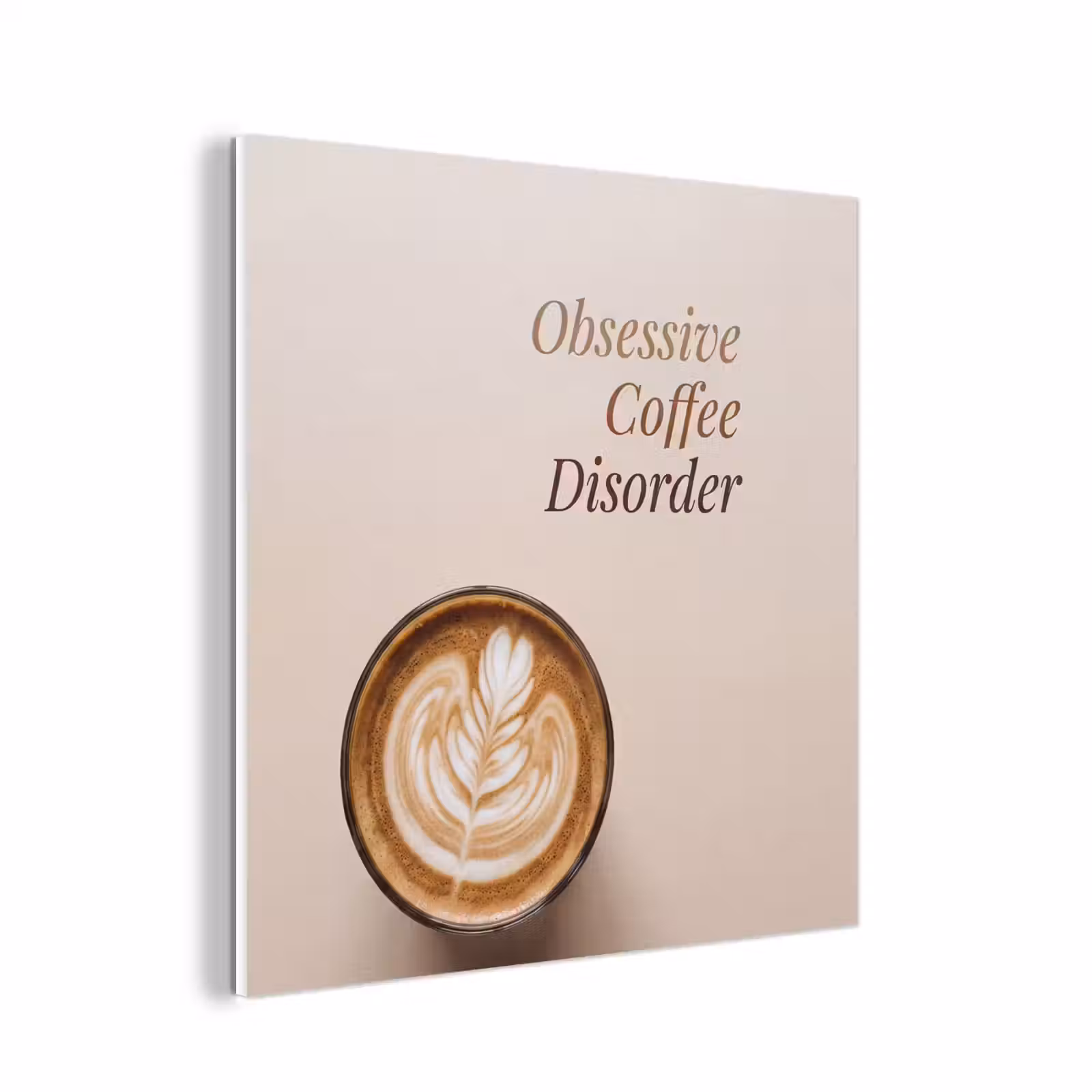 Forex - Koffie - Obessive Coffee Disorder - Beige — 1