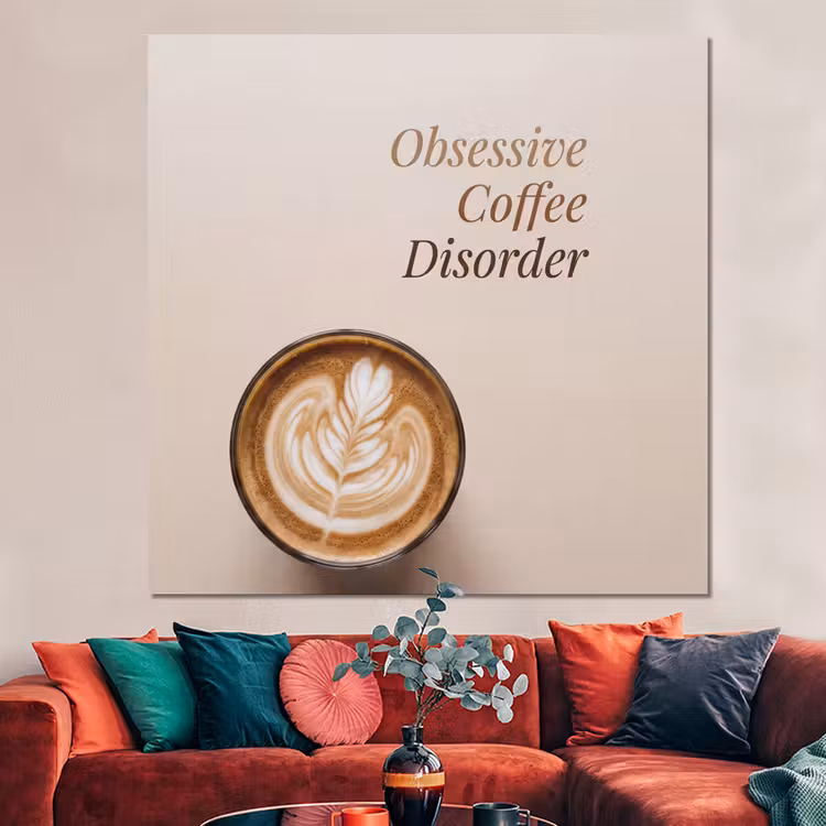 Forex - Koffie - Obessive Coffee Disorder - Beige — 3