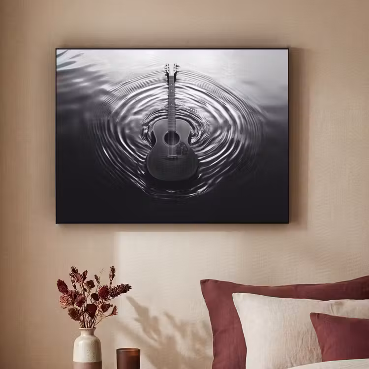 Art Frame - Gitaar - Hout - Water — 3
