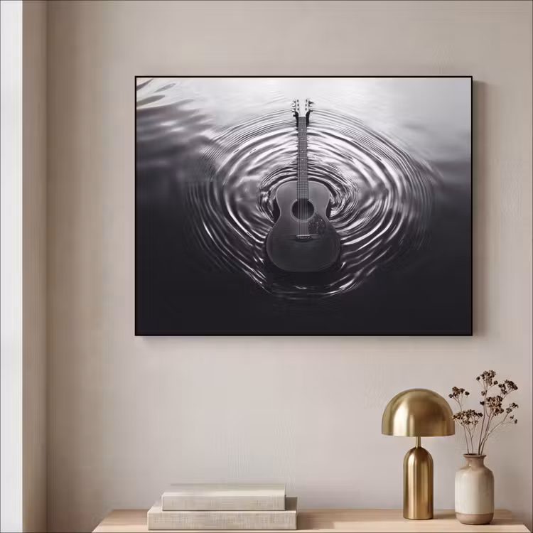 Art Frame - Gitaar - Hout - Water — 5
