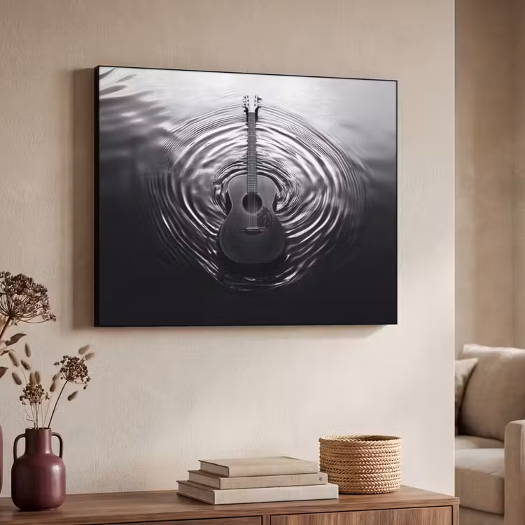 Art Frame - Gitaar - Hout - Water — 7