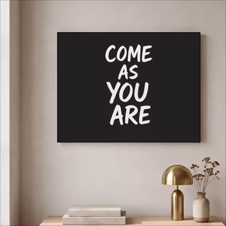 Art Frame - Quote - Zwart - Simpel — 5