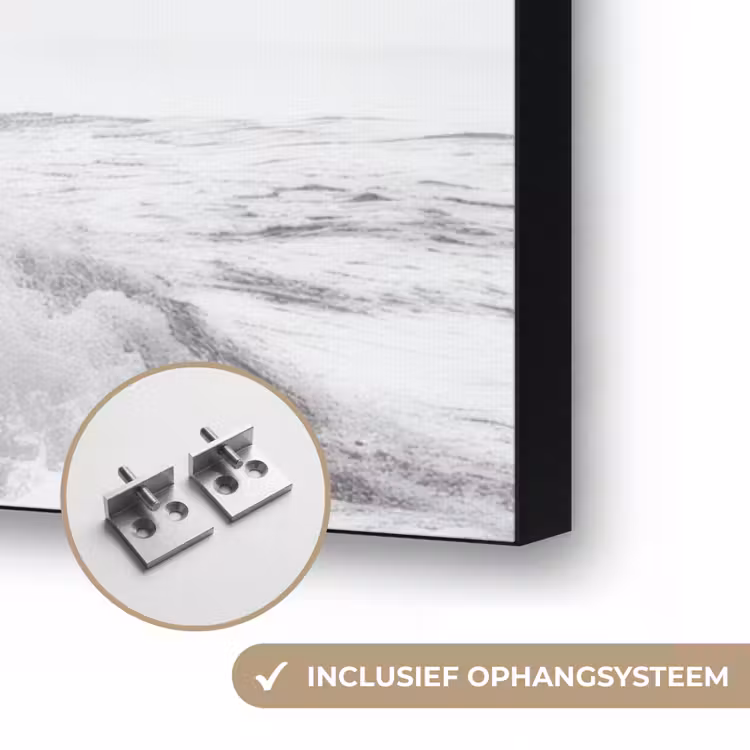 Art Frame - Surfer - Rots - Oceaan - Golven — 6