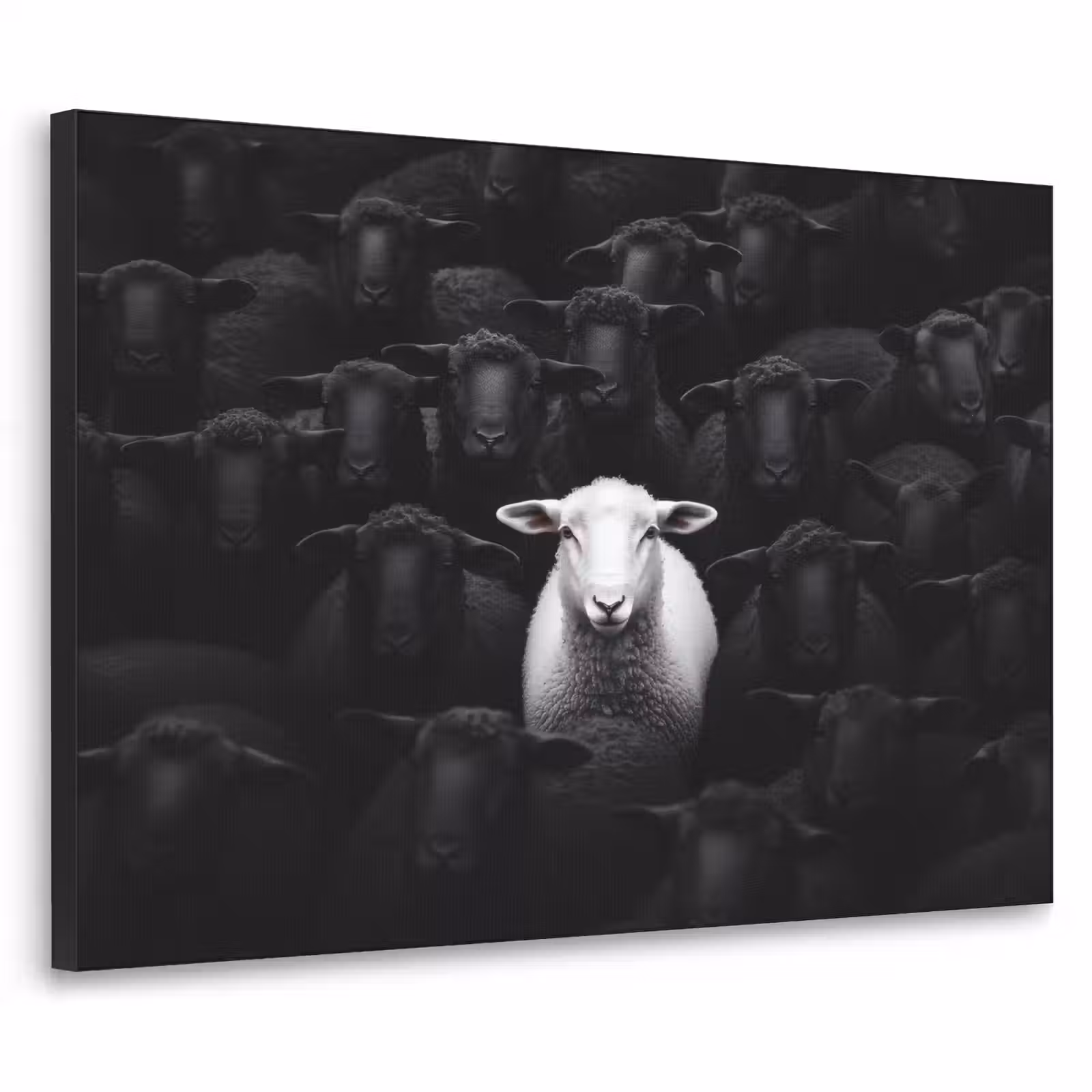 Art Frame - Schapen - Wit - Duisternis — 1