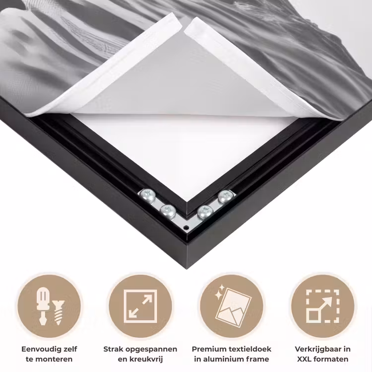Art Frame - Silhouet - Vrouw - Surfplank - Water — 8