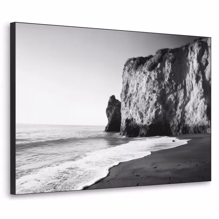 Art Frame - Strand - Klif - Golven - Voetstappen — 1