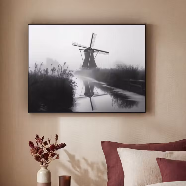 Art Frame - Molen - Weerspiegeling - Landschap - Water — 3