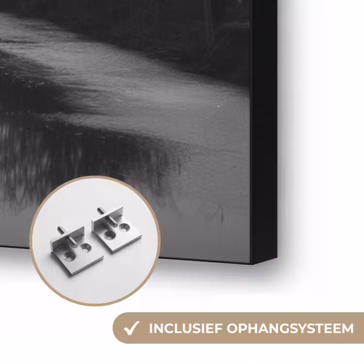 Art Frame - Molen - Weerspiegeling - Landschap - Water — 6