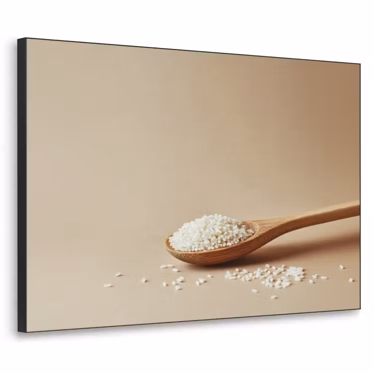 Art Frame - Lepel - Rijst - Hout - Beige — 1