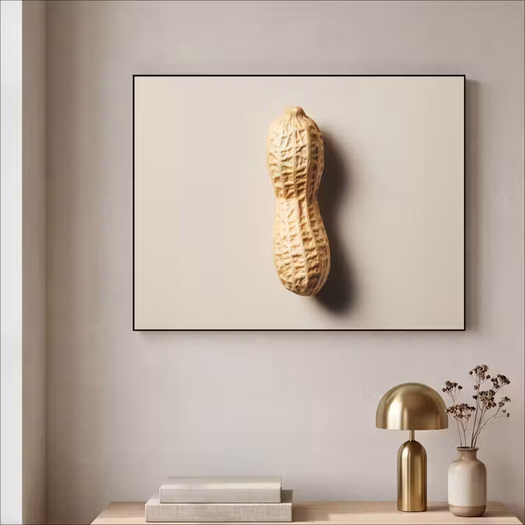 Art Frame - Pinda - Ruw - Beige — 5