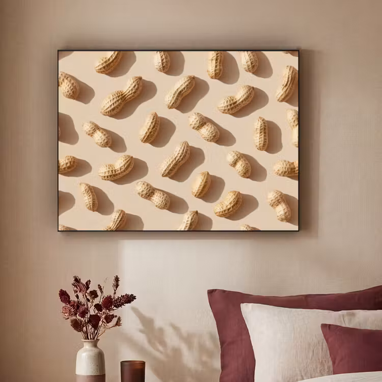 Art Frame - Pinda's - Patroon - Beige — 3