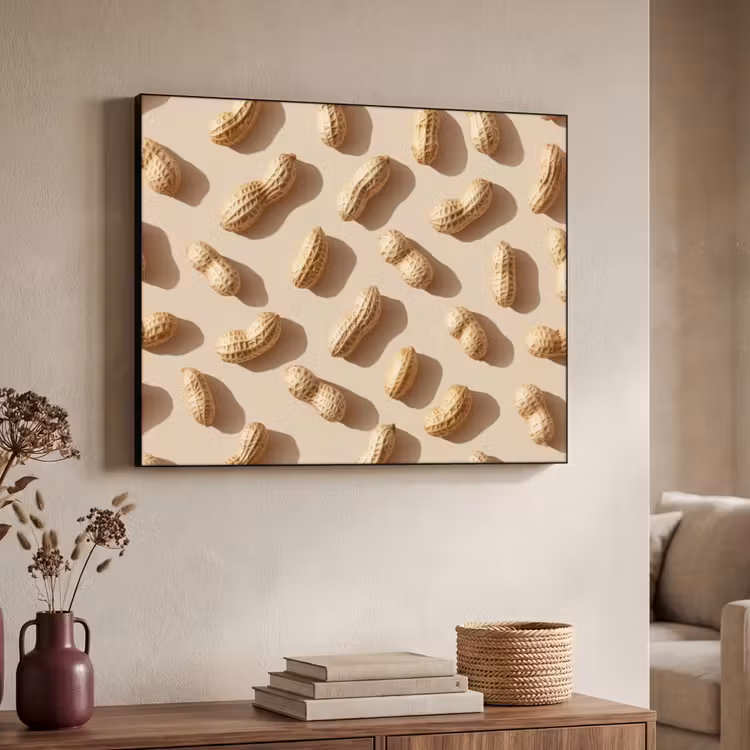 Art Frame - Pinda's - Patroon - Beige — 7