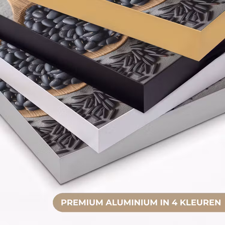 Art Frame - Houten - Lepels - Rijst - Zaden — 2
