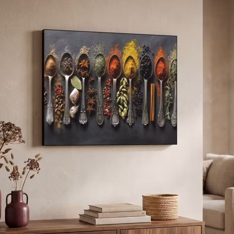 Art Frame - Lepels - Specerijen - Kaneel - Chili — 7