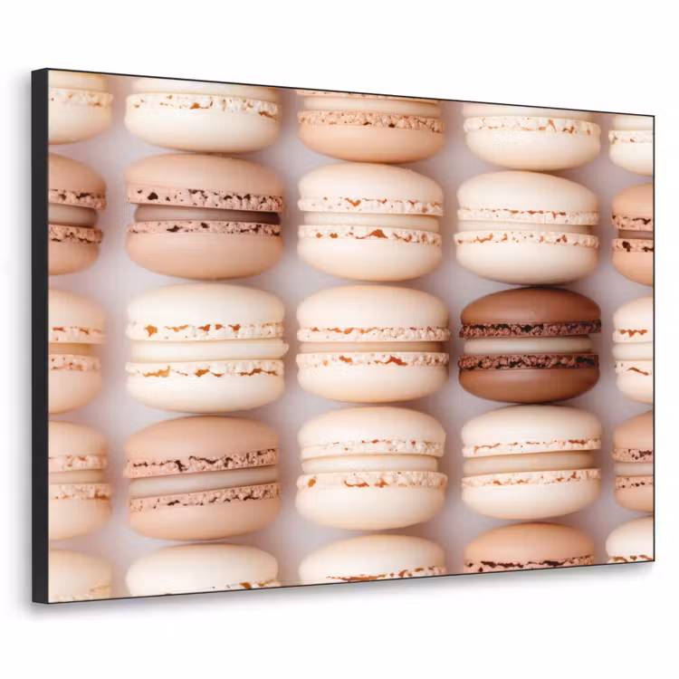 Art Frame - Macarons - Beige - Bruin — 1