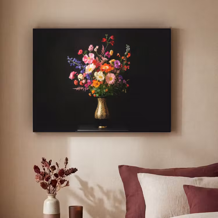 Art Frame - Kleurrijk - Boeket - Vaas - Goud — 3