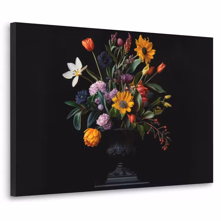 Art Frame - Zonnebloemen - Boeket - Kleurrijk — 1