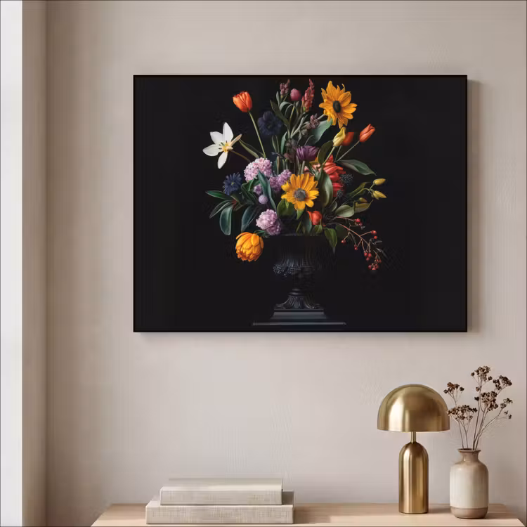 Art Frame - Zonnebloemen - Boeket - Kleurrijk — 5