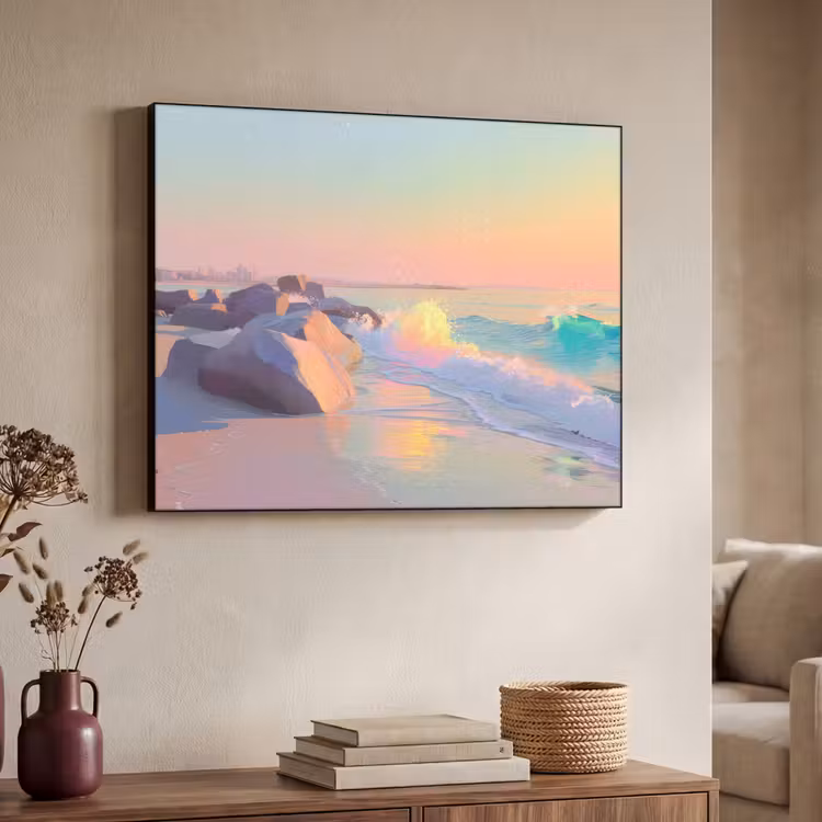 Art Frame - Zomerlicht - Strand - Fonkelende accenten — 7