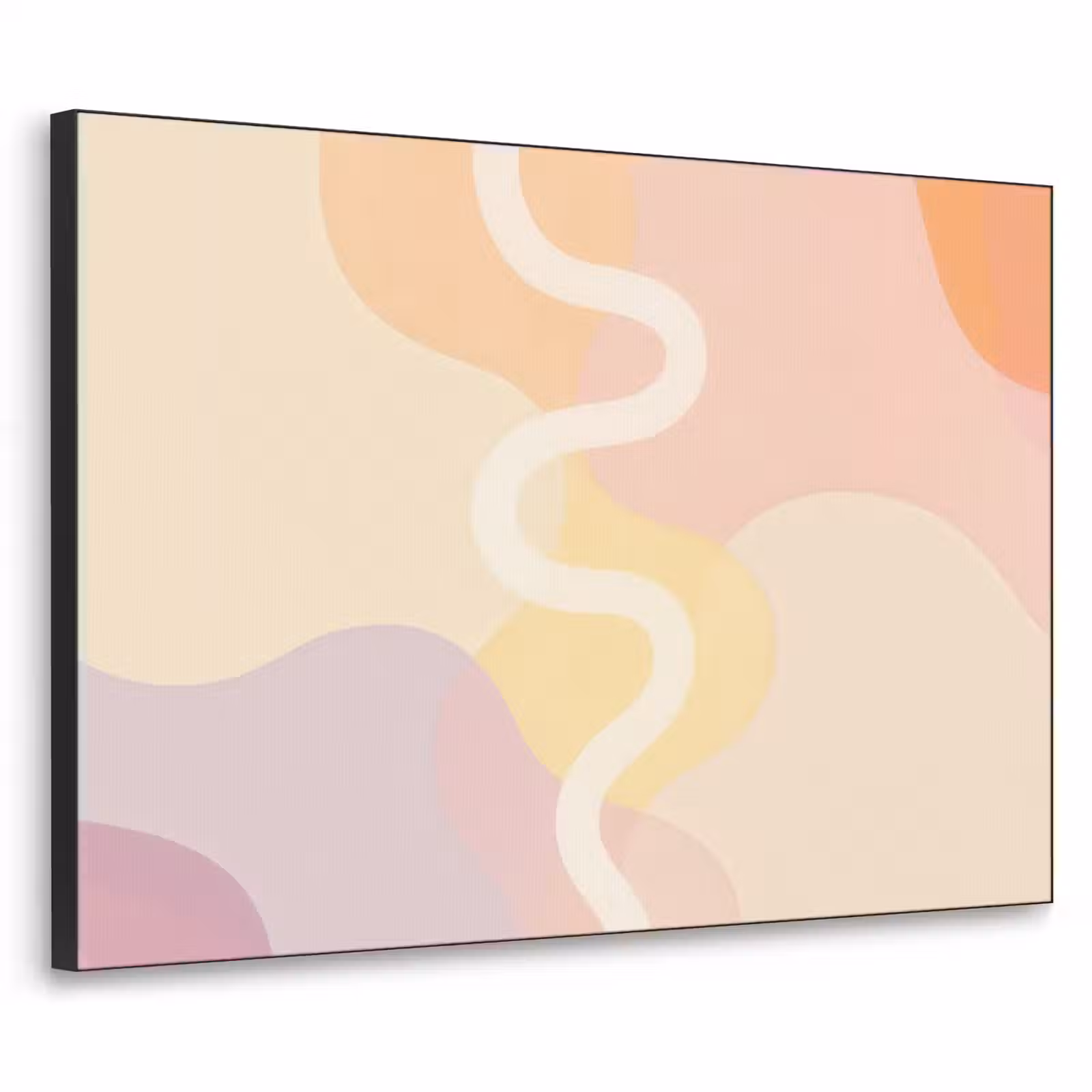 Art Frame - Golvende vormen - Abstract - pastel — 1