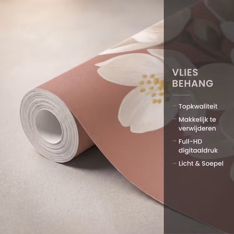 Behang - Boeket - Retro - Kleurrijk — 3