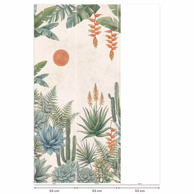 Behang - Woestijn - Planten - Groen — 6