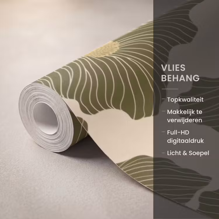 Behang - Modern - Abstract - Groen — 3