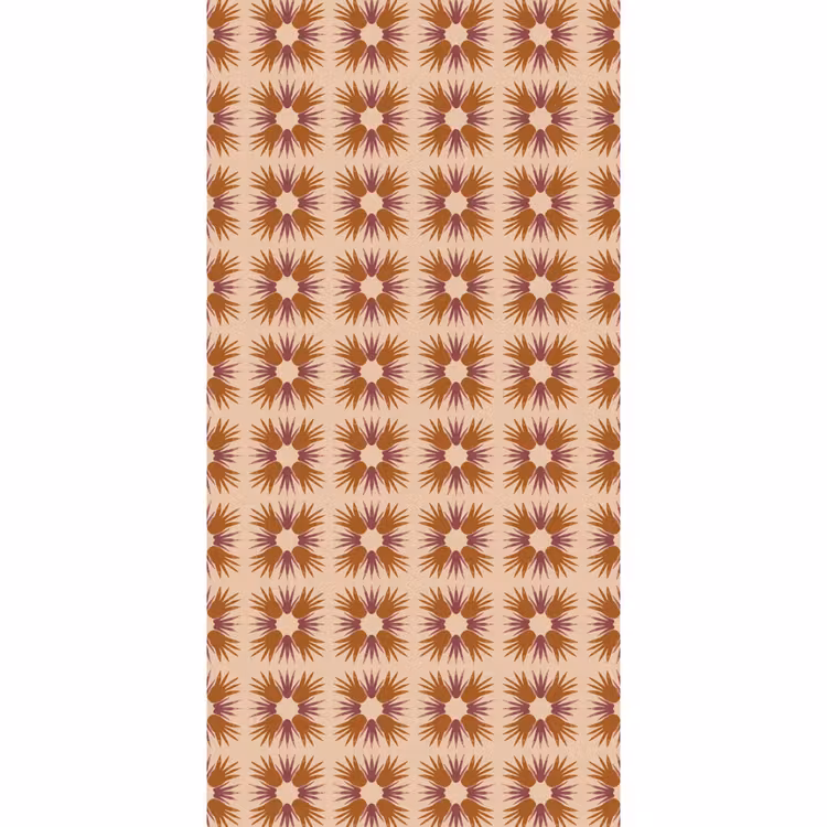 Behang - Ornament - Patroon - Oker — 2