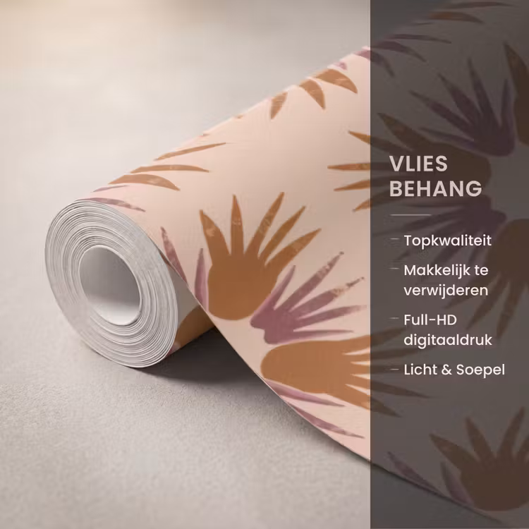 Behang - Ornament - Patroon - Oker — 3