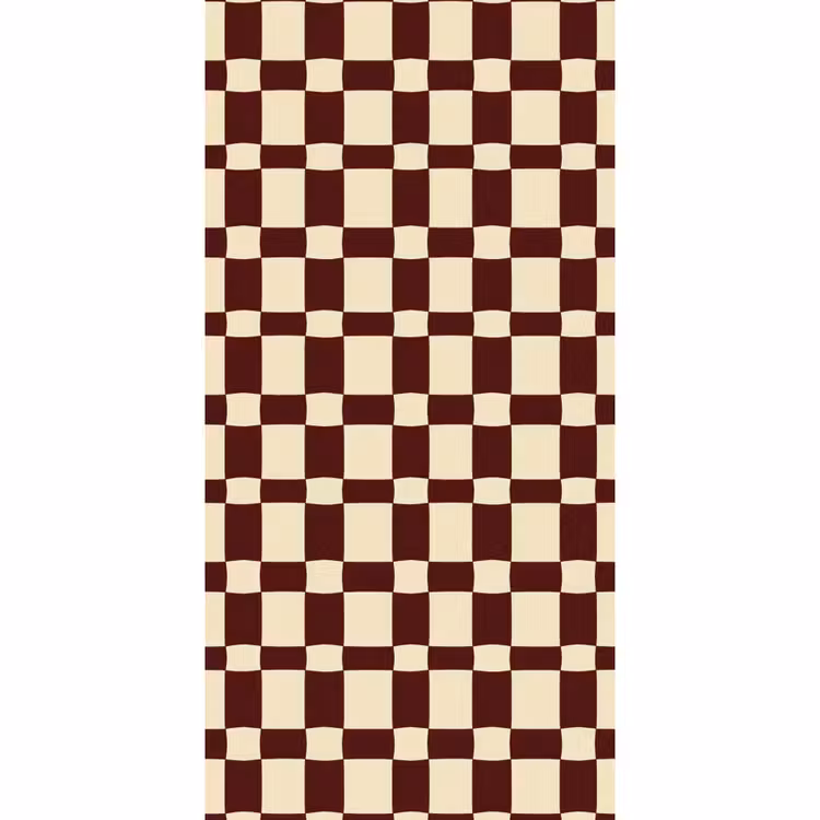 Behang - Retro - Patroon - Bruin — 2