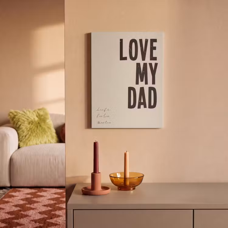Akoestisch schilderij - Love My Dad — 2